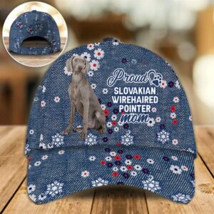 Proud Slovakian Wirehaired Pointer Mom Caps Hat For Going Out With Pets Dog Caps Gifts For Friends 1 qay8m1