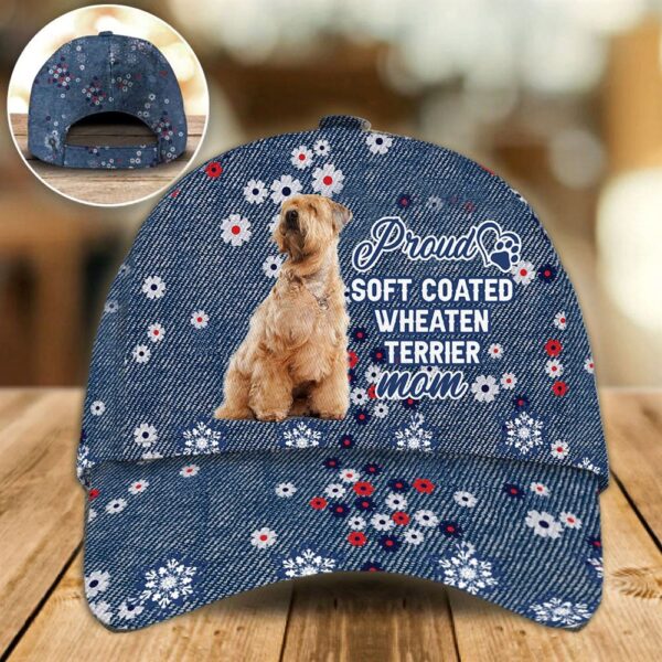 Proud Soft Coated Wheaten Terrier Mom Caps – Hat For Going Out With Pets – Dog Caps Gifts For Friends