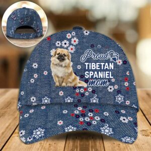 Proud Tibetan Spaniel Mom Caps Hats For Walking With Pets Dog Caps Gifts For Friends 1 ftjmnm