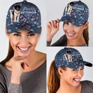 Proud Wetterhoun Mom Caps Hat For Going Out With Pets Dog Caps Gifts For Friends 2 rwmyfu
