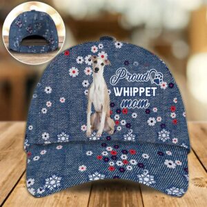 Proud Whippet Mom Caps Hat For Going Out With Pets Dog Caps Gifts For Friends 1 da4bab