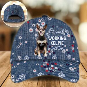 Proud Working Kelpie Mom Caps Hats For Walking With Pets Dog Caps Gifts For Friends 1 brfrba