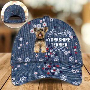Proud Yorkshire Terrier Mom Caps Hats For Walking With Pets Dog Caps Gifts For Friends 1 bfy0ew
