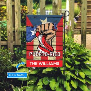 Puerto Rico Custom Flag Flags For The Garden Outdoor Decoration 2