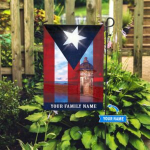Puerto Rico El Morro Personalized Flag Flags For The Garden Outdoor Decoration 3