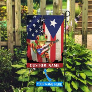 Puerto Rico Garden Flag Personalized Flags For The Garden Outdoor Decoration 2