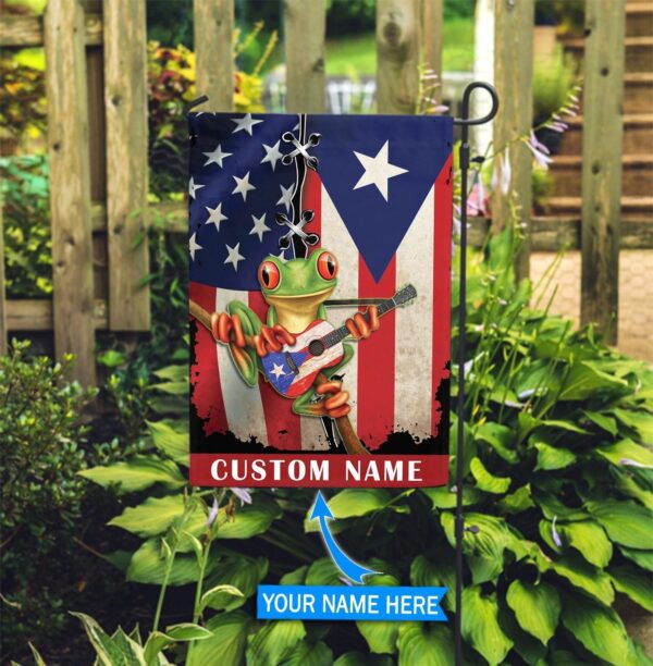 Puerto Rico Garden Flag Personalized – Flags For The Garden – Outdoor Decoration