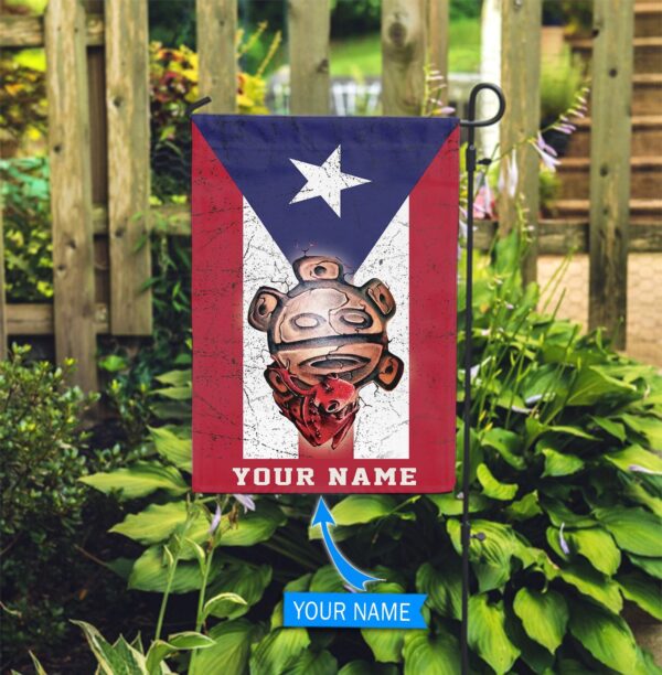 Puerto Rico Garden Personalized Flag – Flags For The Garden – Outdoor Decoration