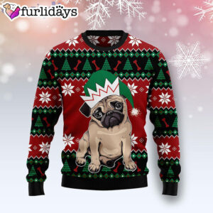 Pug Cute Dog Lover Best Gift Ugly Christmas Sweater Christmas Gift For Friends 1