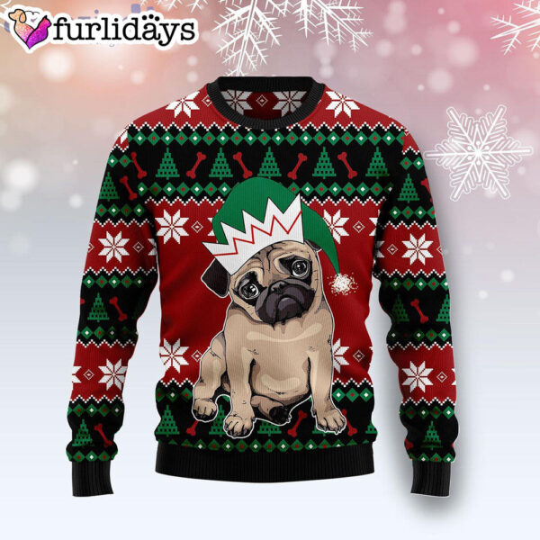 Pug Cute Dog Lover Best Gift Ugly Christmas Sweater –  Christmas Gift For Friends