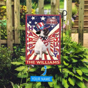 Pug God Bless America 4th Of July Personalized Flag Custom Dog Flags Dog Lovers Gifts for Him or Her 3
