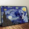 Puggle Poster & Matte Canvas – Dog Wall Art Prints – Canvas Wall Art Decor