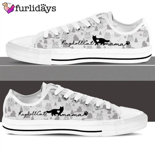 Ragdoll Cat Low Top Shoes – Cat Walking Shoes Men Women – Cat Memorial Gift
