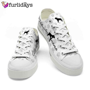 Rottweiler Paws Pattern Low Top Shoes 3