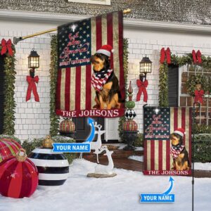Rottweiler Personalized Flag Garden Dog Flag Personalized Dog Garden Flags 1