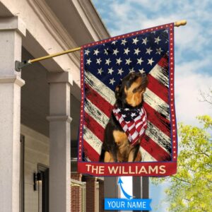 Rottweiler Personalized Garden Flag Custom Dog Flags Dog Lovers Gifts for Him or Her 2