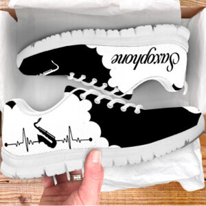 Saxophone Cloudy Shoes Music Sneaker Walking Shoes Best Gift For Music Lovers Shoes Gift For Adults 1