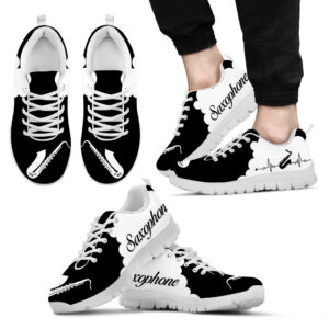Saxophone Cloudy Shoes Music Sneaker Walking Shoes Best Gift For Music Lovers Shoes Gift For Adults 2