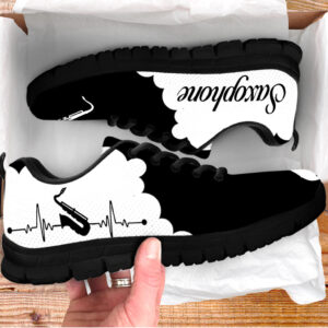 Saxophone Cloudy Shoes Music Sneaker Walking Shoes Best Gift For Music Lovers Shoes Gift For Adults 3