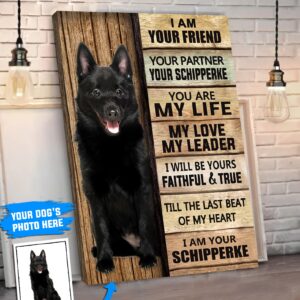 Schipperke Personalized Poster Canvas Dog Canvas Wall Art Dog Lovers Gifts For Him Or Her 2