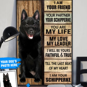 Schipperke Personalized Poster Canvas Dog Canvas Wall Art Dog Lovers Gifts For Him Or Her 3