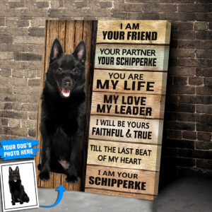 Schipperke Personalized Poster Canvas Dog Canvas Wall Art Dog Lovers Gifts For Him Or Her 4