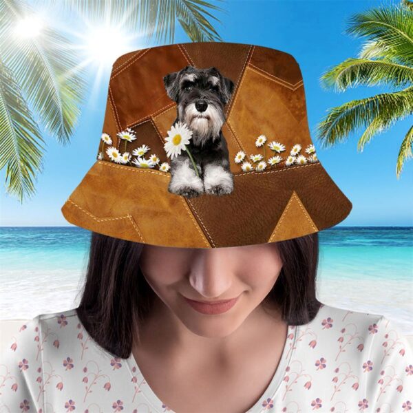 Schnauzer Bucket Hat – Hats To Walk With Your Beloved Dog – A Gift For Dog Lovers