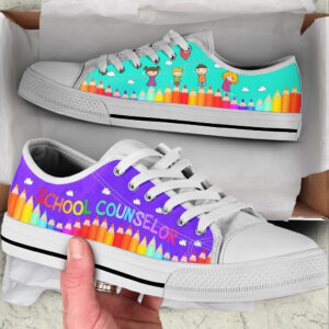 School Counselor Abc Low Top Shoes…