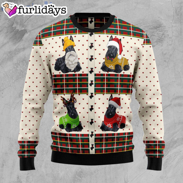 Scottish Terriers Xmas Dog Lover Ugly Christmas Sweater – Christmas Outfits Gift