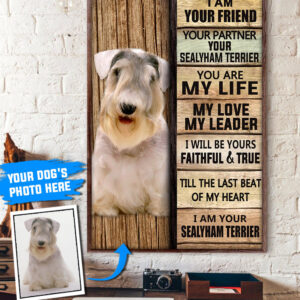 Sealyham Terrier Personalized Poster & Canvas…