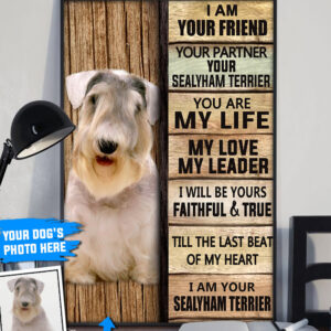 Sealyham Terrier Personalized Poster Canvas Dog Canvas Wall Art Dog Lovers Gifts For Him Or Her 3