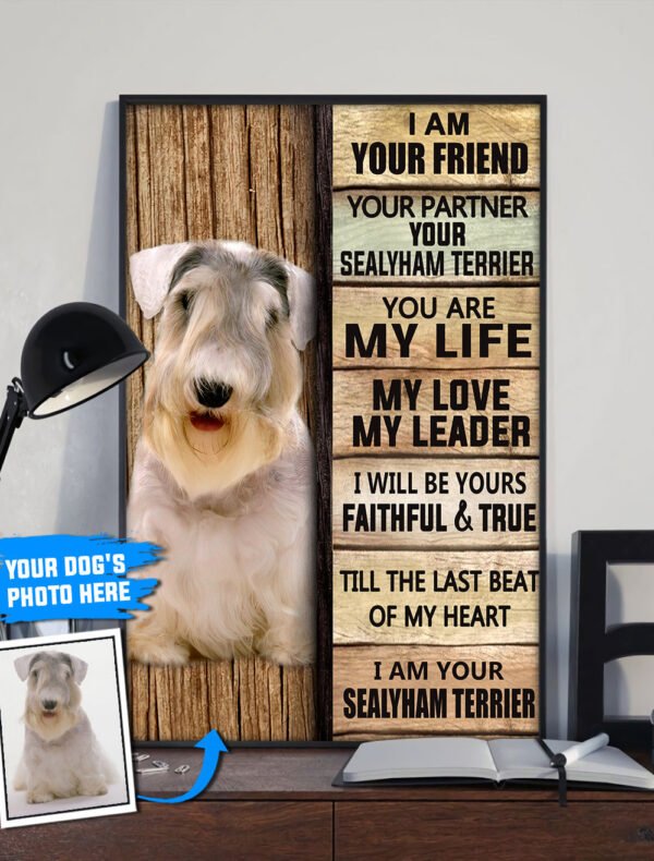 Sealyham Terrier Personalized Poster & Canvas – Dog Canvas Wall Art – Dog Lovers Gifts For Him Or Her