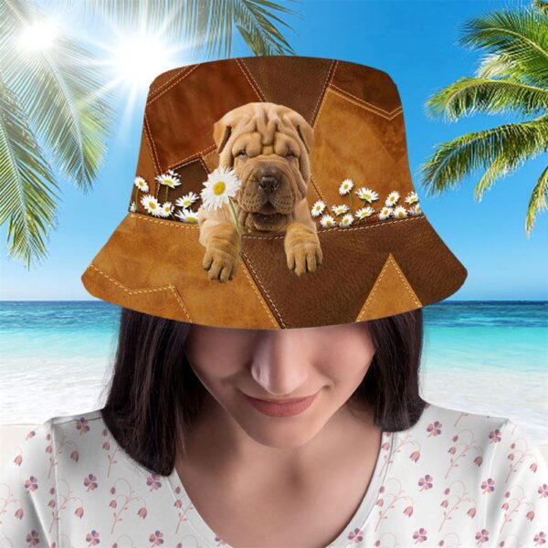 Shar Pei Bucket Hat – Hats To Walk With Your Beloved Dog – Gift For Dog Loving Friends