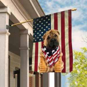 Shar Pei House Flag Garden Dog Flag Dog Owner Gift Ideas 2