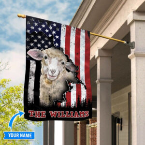 Sheep Personalized House Flag Flags For The Garden Outdoor Decoration 2