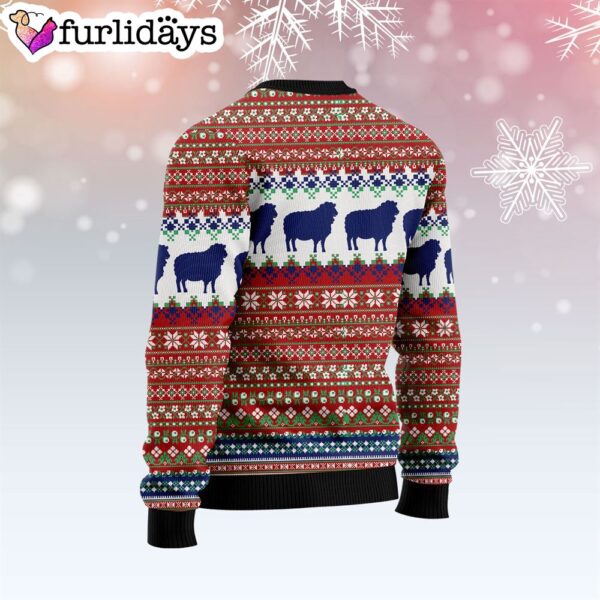 Sheep Wishing Ewe  Ugly Christmas Sweater – Gift For Pet Lovers – Unisex Crewneck Sweater