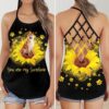 Shiba Inu Dog Lovers Sunshine Criss Cross Tank Top – Women Hollow Camisole – Mother’s Day Gift – Best Gift For Dog Mom