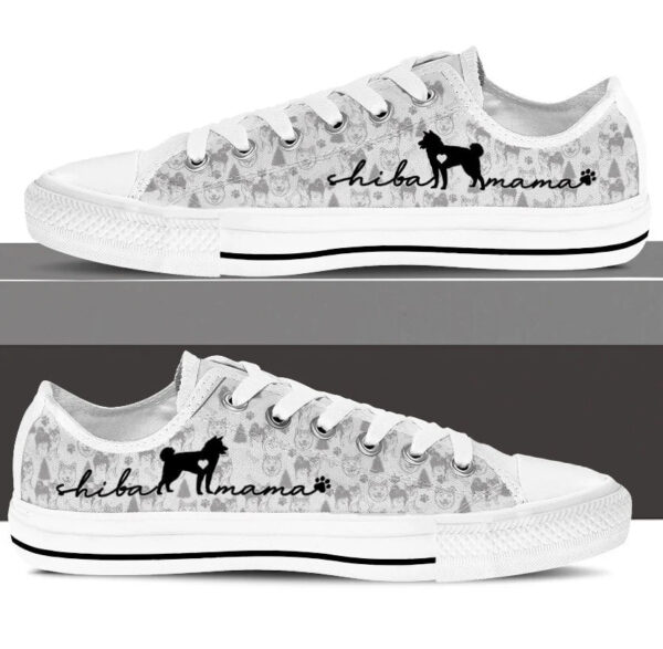 Shiba Inu Low Top Shoes – Dog Walking Shoes Men Women – Dog Memorial Gift