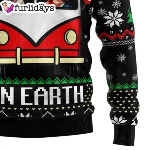 Shiba Inu Peace Ugly Christmas Sweater Gift For Dog Lovers Christmas Outfits Gift 7