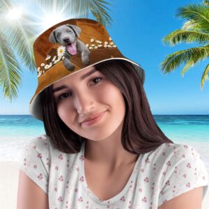 Silver Labrador Bucket Hat Hats To Walk With Your Beloved Dog A Gift For Dog Lovers 1 wcvanj