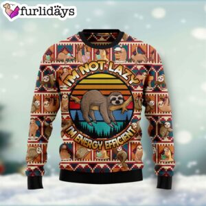 Sloth Ugly Christmas Sweater Gift For Christmas Gifts For Dog Lovers 1
