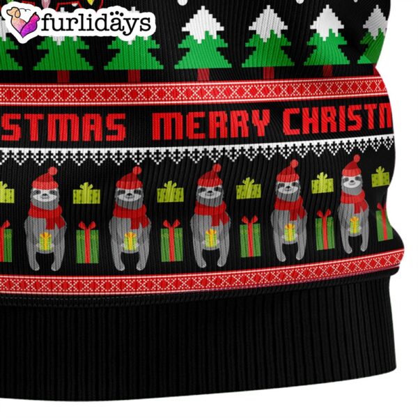 Sloth Xmas Ugly Christmas Sweater – Gift For Pet Lovers – Lover Xmas Sweater Gift