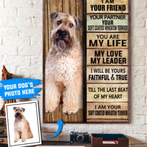 Soft Coated Wheaten Terrier Personalized Poster…