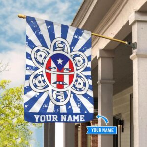 Sol Taino Puerto Rico Personalized Flag Flags For The Garden Outdoor Decoration 3