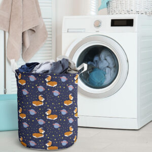 Space Corgi Laundry Basket Laundry Hamper Dog Lovers Gifts for Him or Her Dog Memorial Gift 3