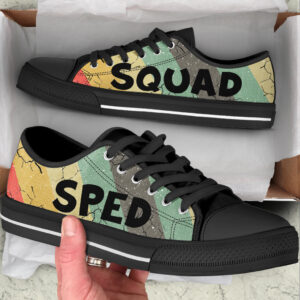 Sped Squad Vintage Low Top Shoes Best Gift For Teacher School Shoes Best Shoes For Him Or Her 2