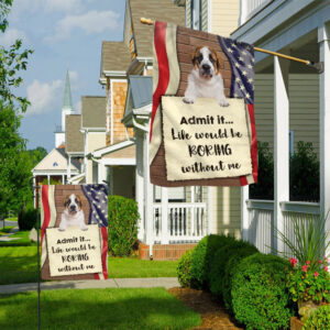 St. Bernard Flag 3 Garden Dog Flag Dog Owner Gift Ideas 1