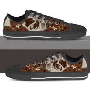 St. Bernard Low Top Shoes Low Top Sneaker Dog Walking Shoes Men Women 4