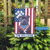 Staffordshire Bull Terrier Personalized Garden Flag – Garden Dog Flag – Personalized Dog Garden Flags