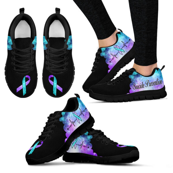 Suicide Prevention Shoes Cloud Galaxy Sneaker Walking Shoes – Best Gift For Men And Women